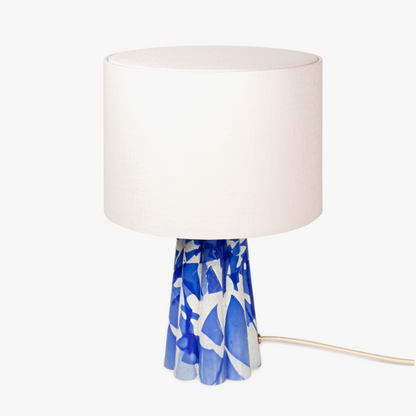 Blue Bucket Lamp