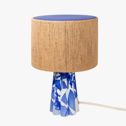 Blue Bucket Lamp