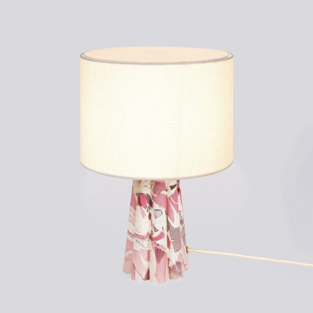 Pink Bucket Lamp