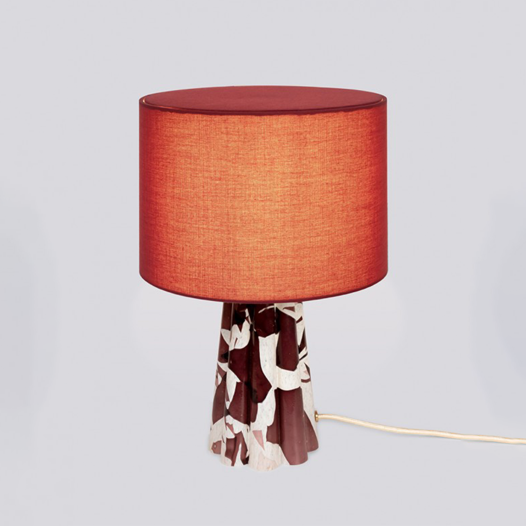 Purple Bucket Lamp