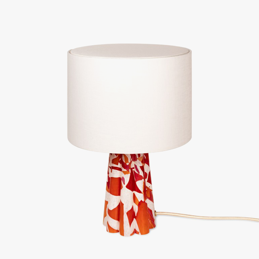 Red Bucket Lamp