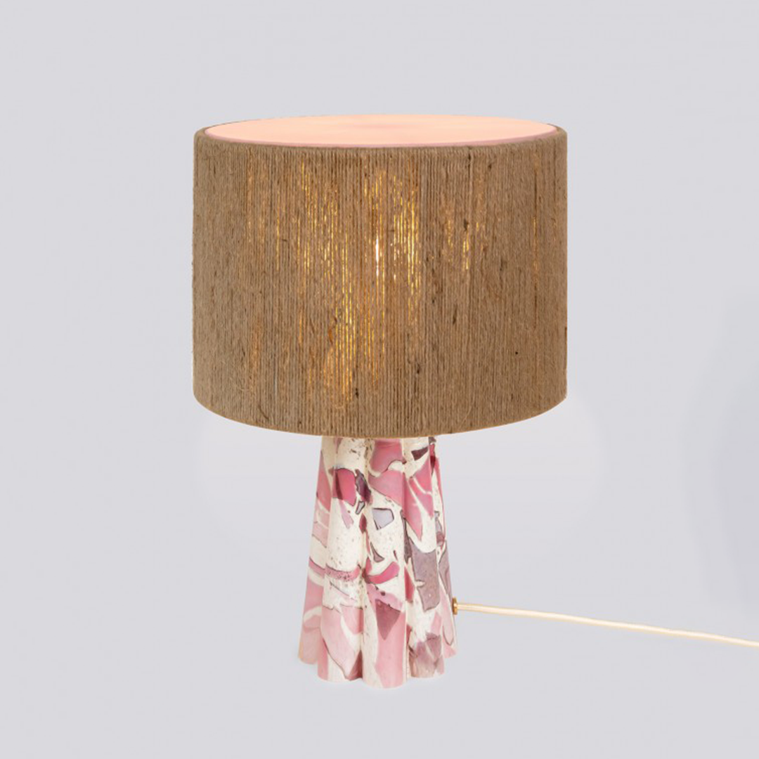 Pink Bucket Lamp