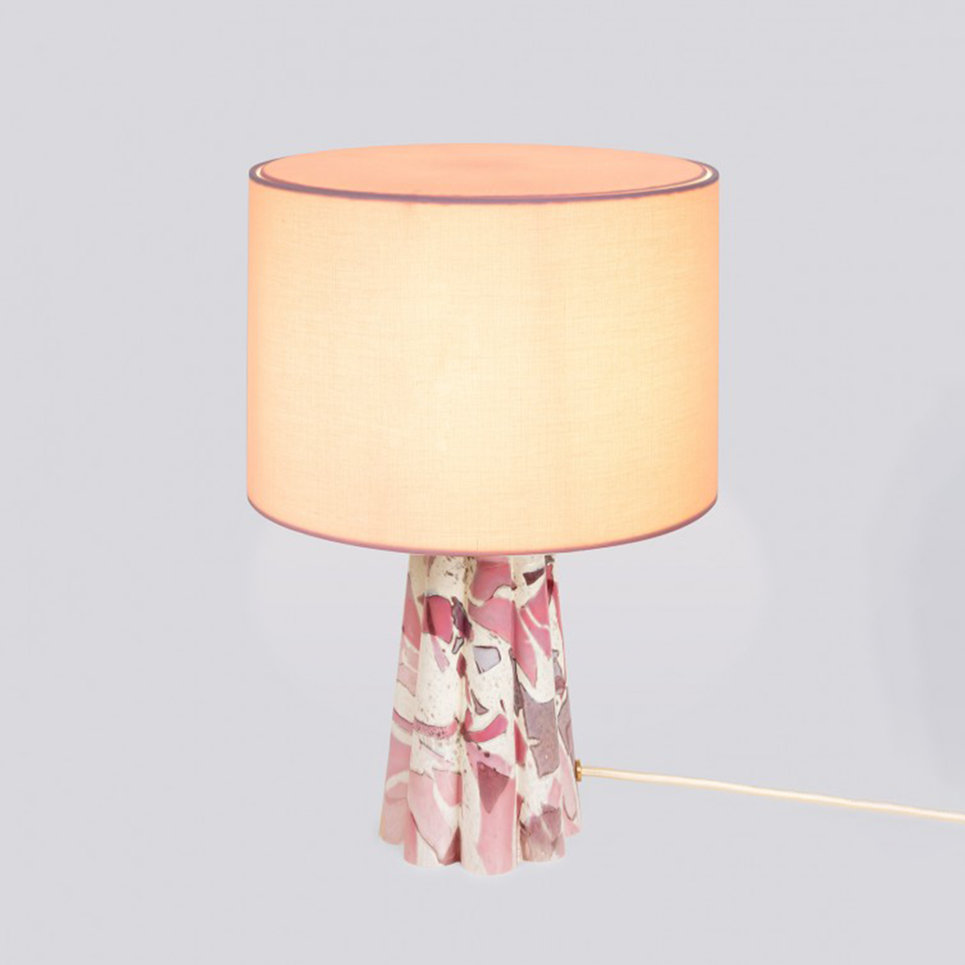 Pink Bucket Lamp