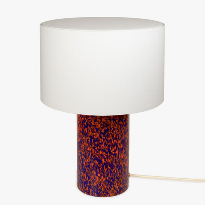 Orange & Blue Pillar Lamp