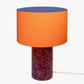 Orange & Blue Pillar Lamp