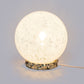 White Opaline Crown Lamp